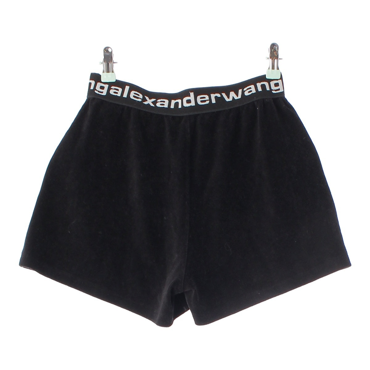 Alexander Wang cotton corduroy logo shorts Shorts Trunks Bottoms black XS