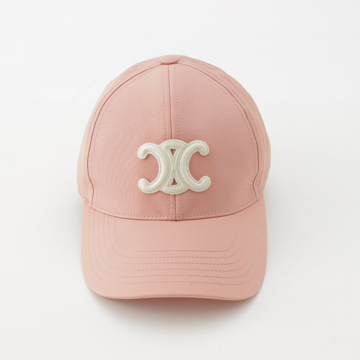 CELINE Triomphe cotton Hat baseball cap hat 2AUT6969P.25PY pink M