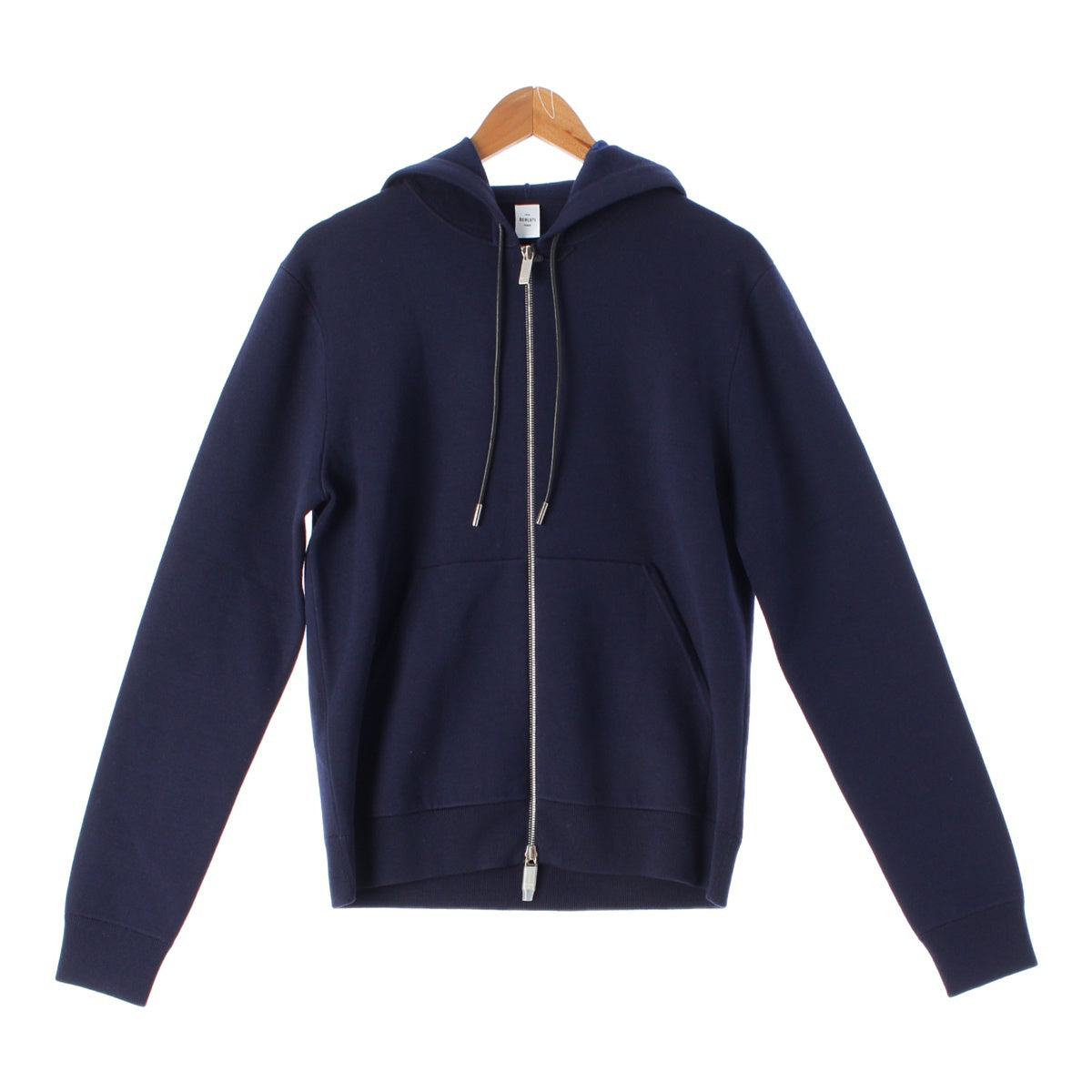 Berluti wool With logo double zip knit Parker Blouson Hoodie R19KHL95YAEP  Navy S