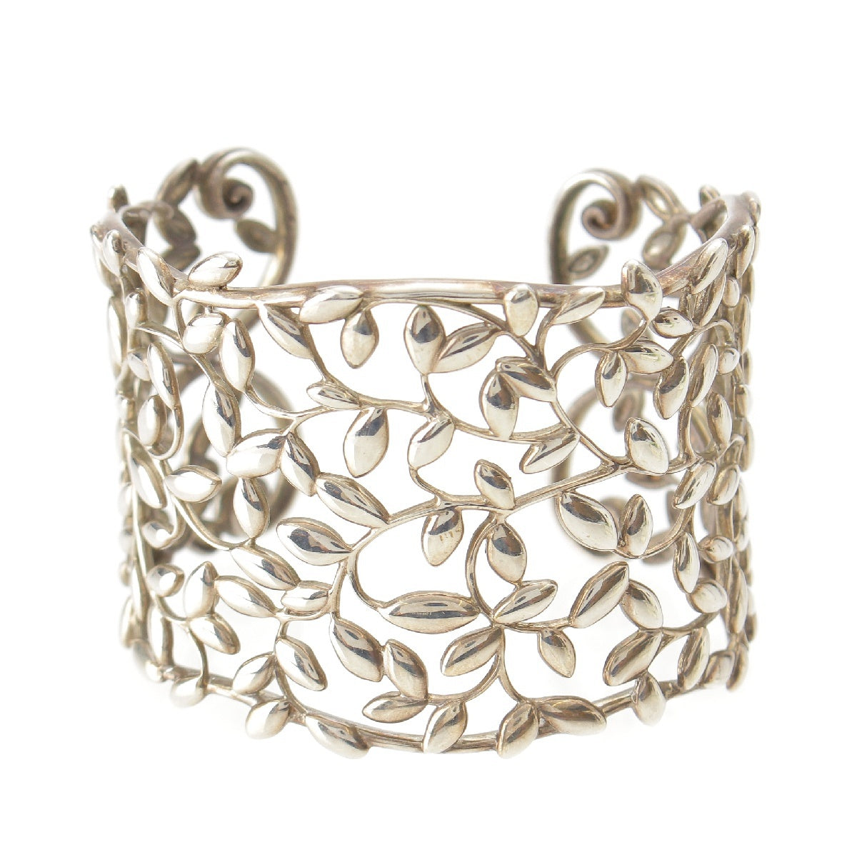 TIFFANY&Co. Olive leaf Bangle Bracelet accessories AG925 SV Silver