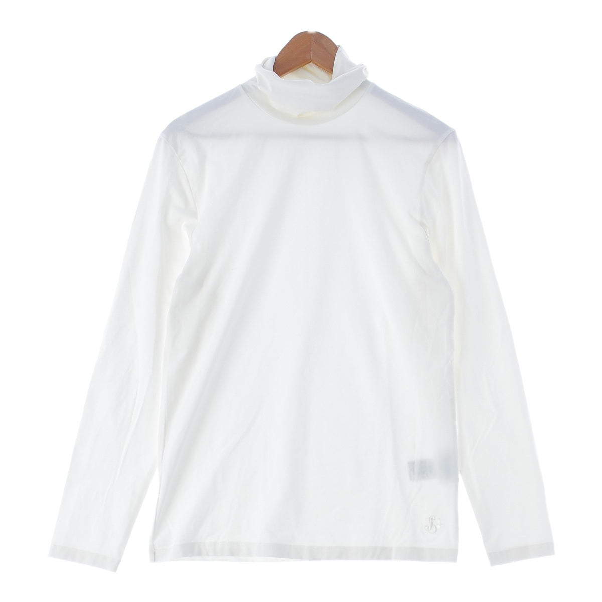 Jil Sander＋ cotton Logo embroidery High neck Long sleeves Cut Shirt tops JPUT70651 white S