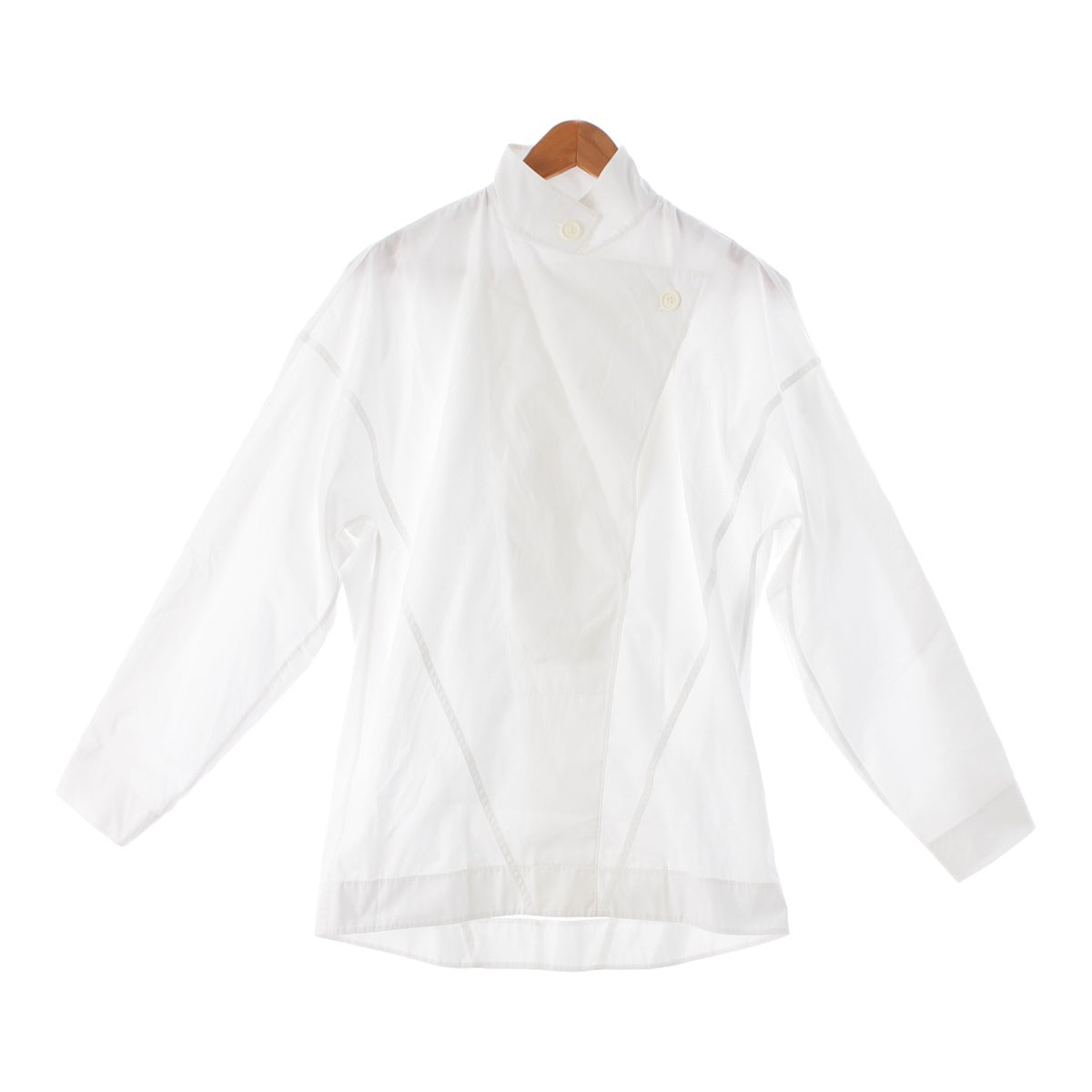 CELINE Phoebe period cotton Long sleeve shirt blouse 0EH4 6262 white 34