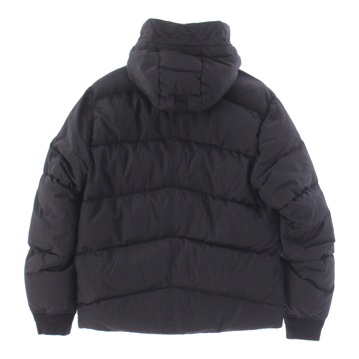 STONE ISLAND Nylon hood Down jacket 711540532 black M