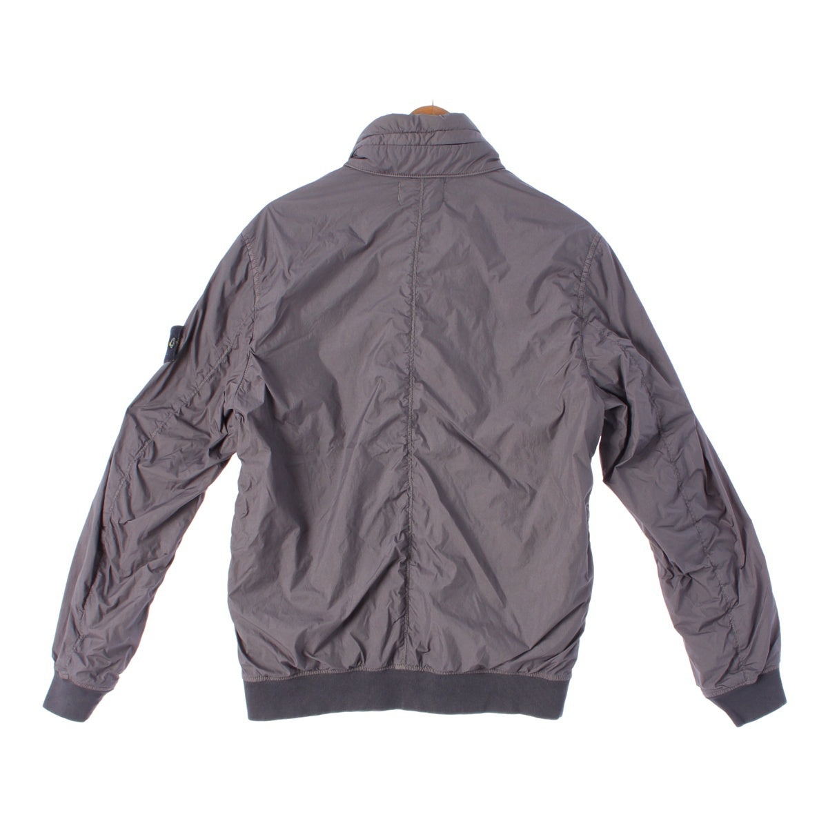 STONE ISLAND GARMENT DYED CRINKLE REPS NY Nylon jacket outer gray M