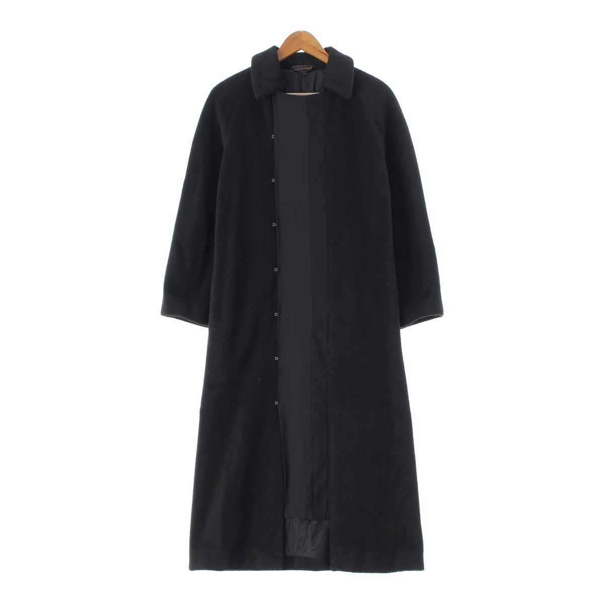 COMME des GARCONS 93AW wool Switching Double-breasted Long coat outer GC-04004S black S