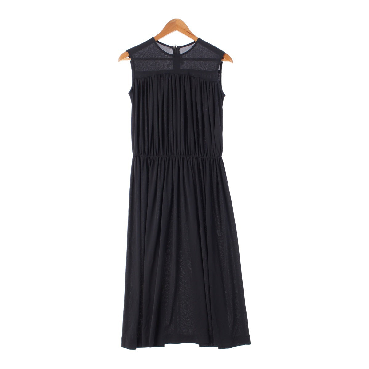 COMME des GARCONS 01AW Sleeveless Gathered one piece dress black S