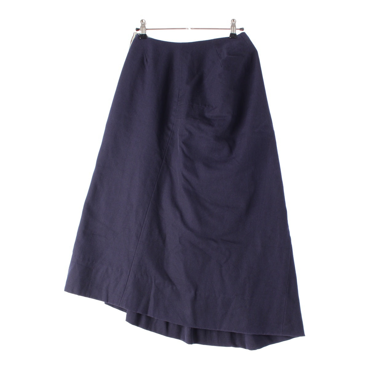 COMME des GARCONS 98AW wool Transformation Design Midi skirt GS-04031S Navy S