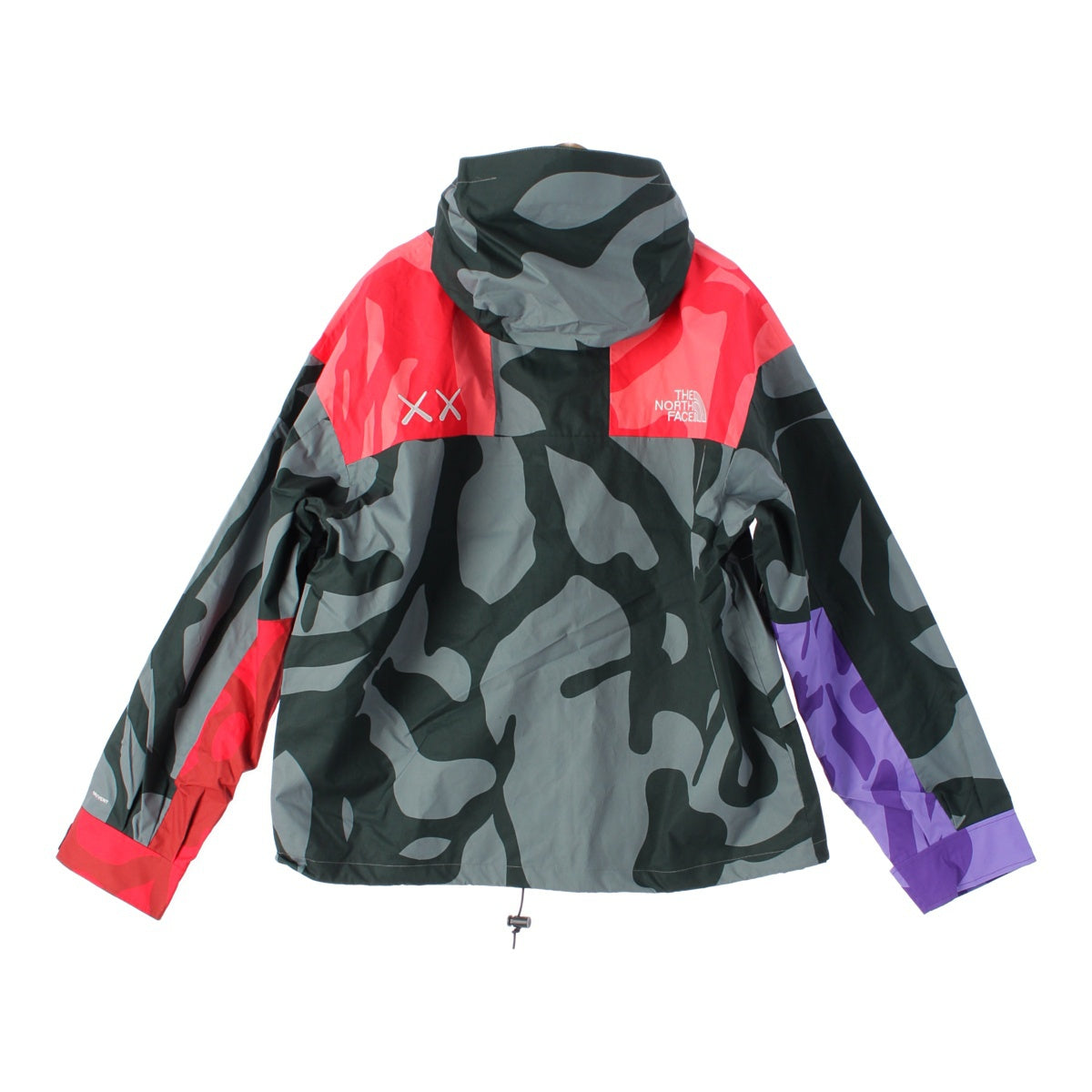 THE NORTH FACE × KAWS Cowes Retro 1986 shell All-over logo hood Mountain parka Blouson jacket green XL