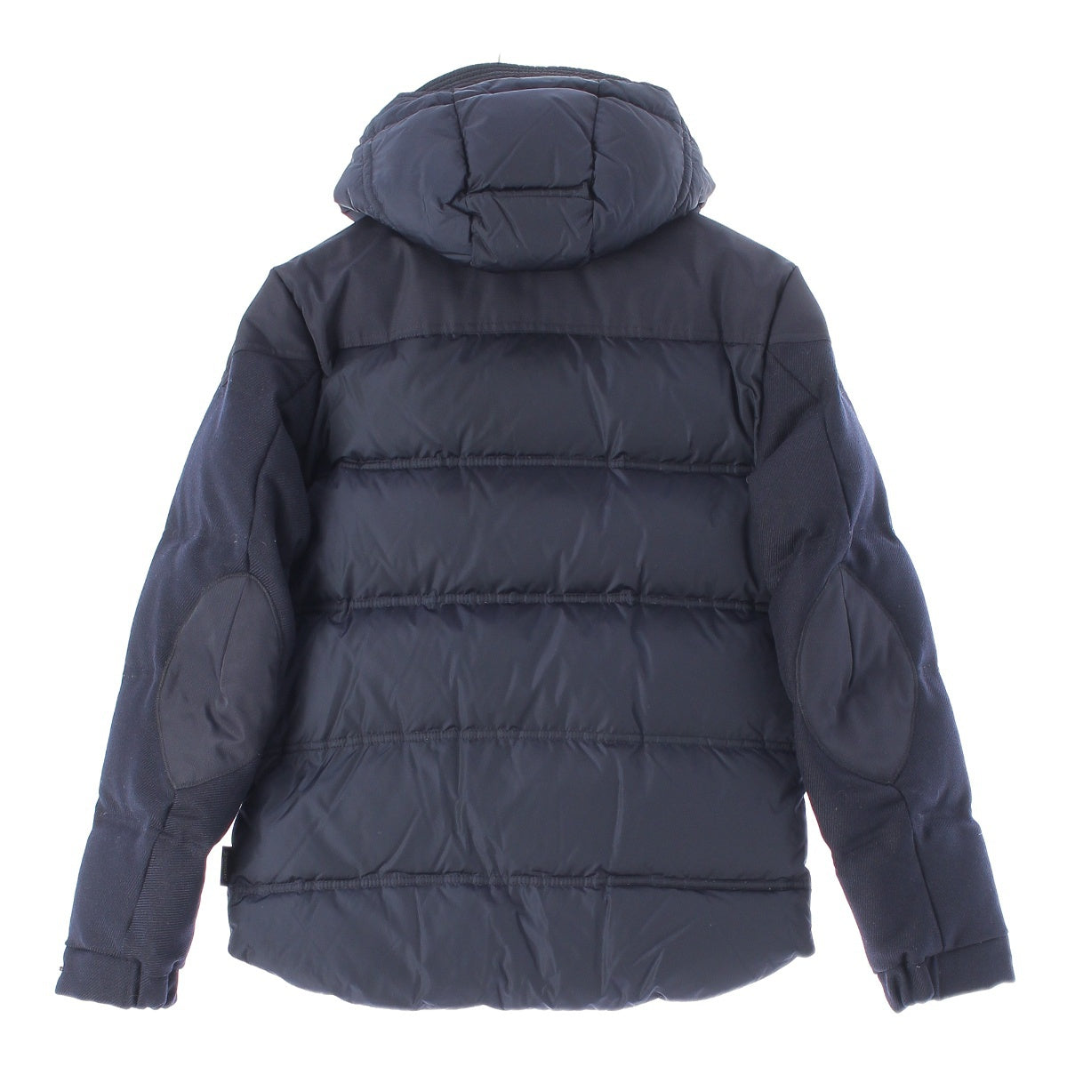 MONCLER Republique wool Nylon-switched hood Down jacket outer Navy 0