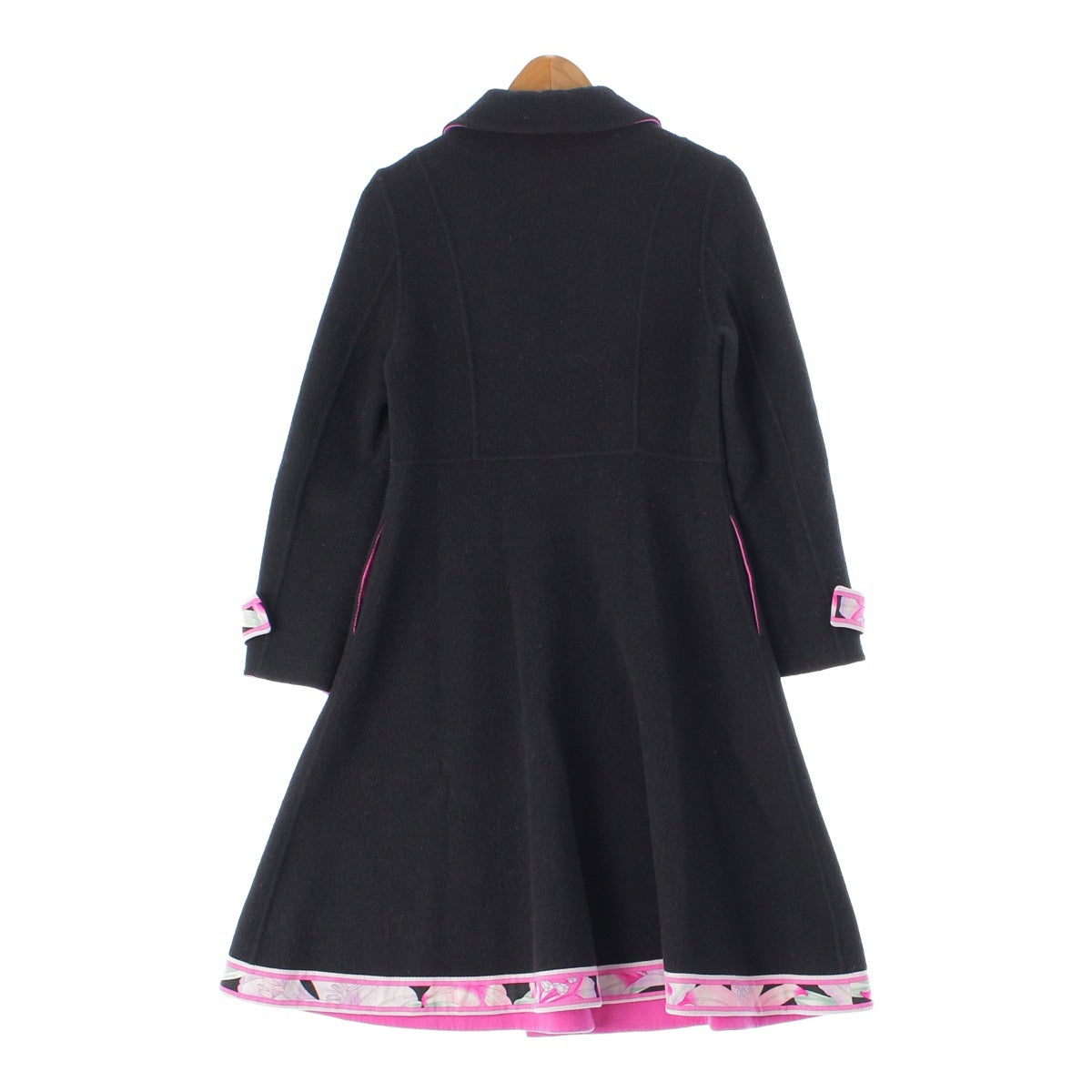 LEONARD Wool Angora coat outer 0348955 black 36