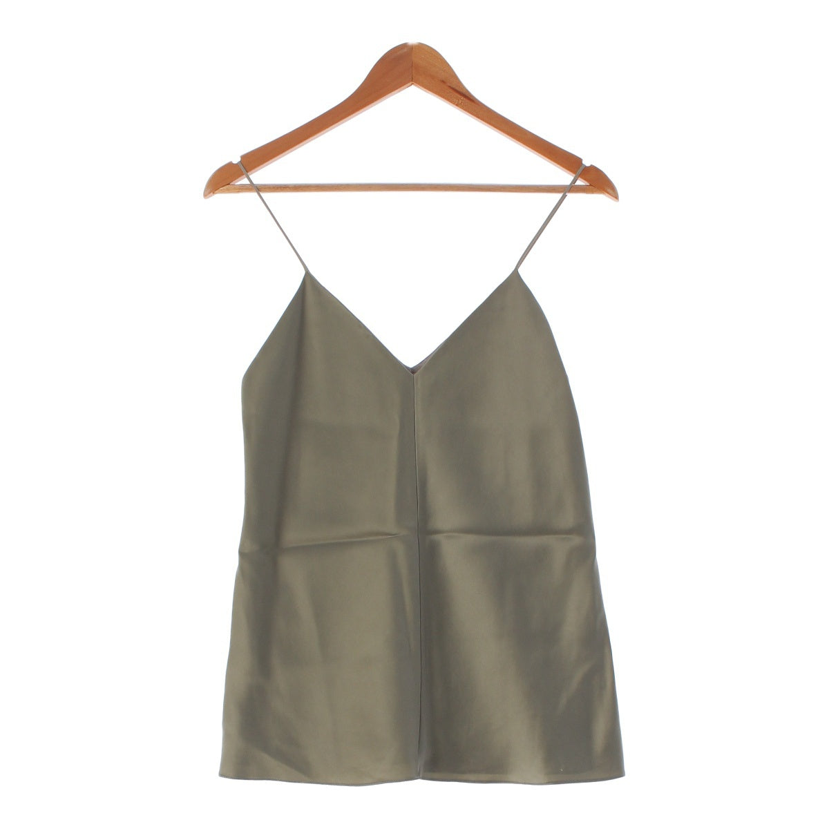 THE ROW silk camisole tops 4374-W1295 gray S