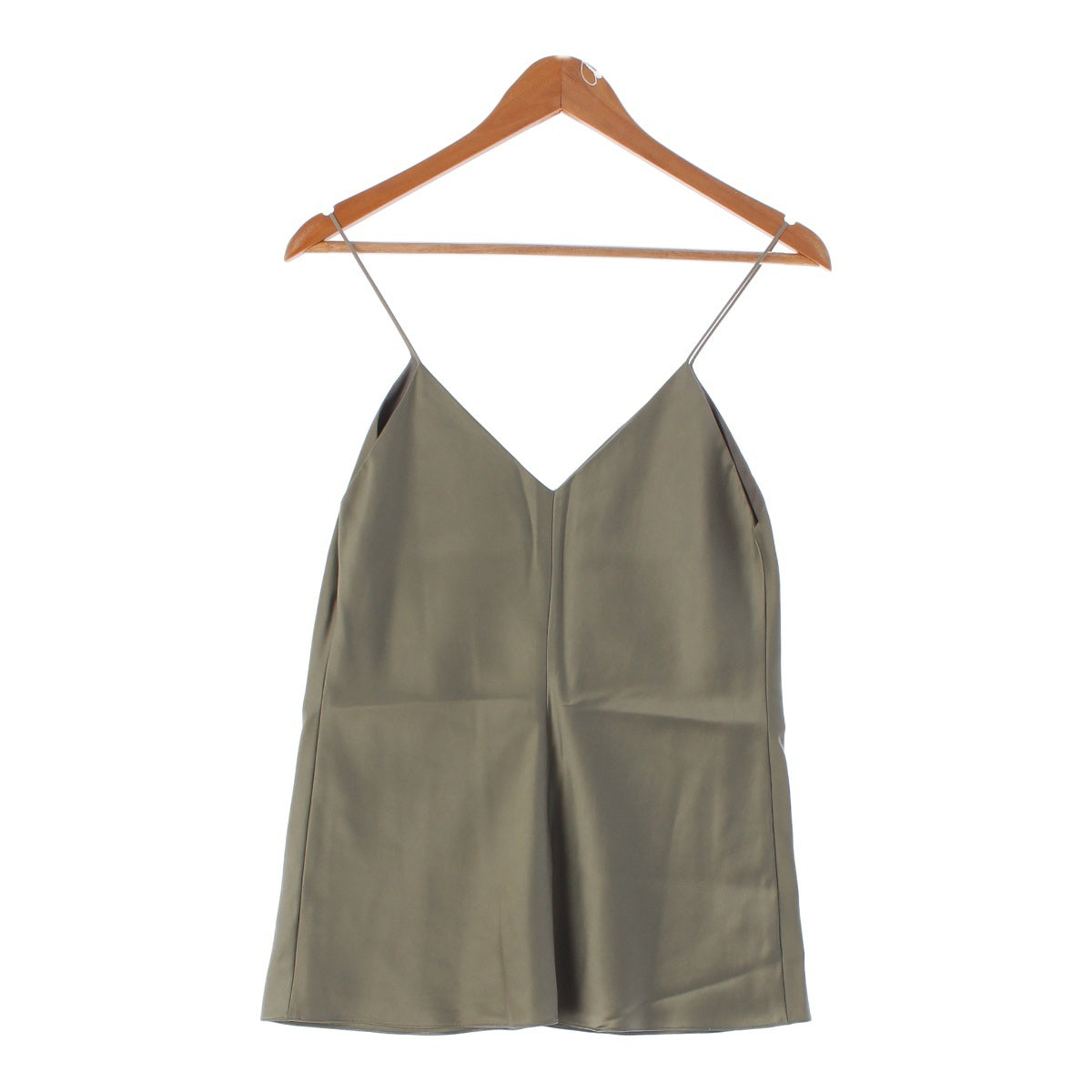 THE ROW silk camisole tops 4374-W1295 gray S