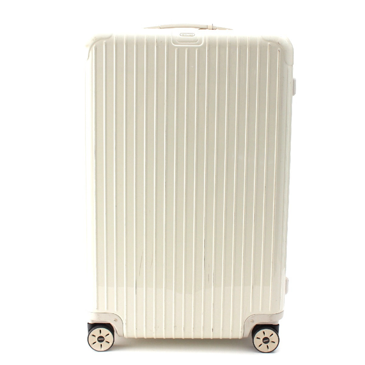 RIMOWA United Arrows Limited salsa Polycarbonate 4 wheels suitcase Carry Bag white 86L