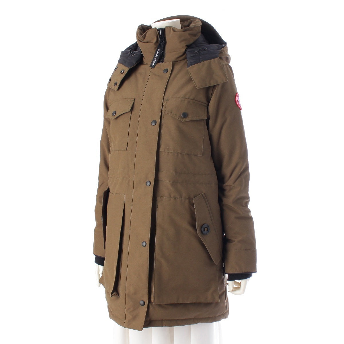 CANADA GOOSE Gabriola Parka hood down coat outer 5806L khaki XS