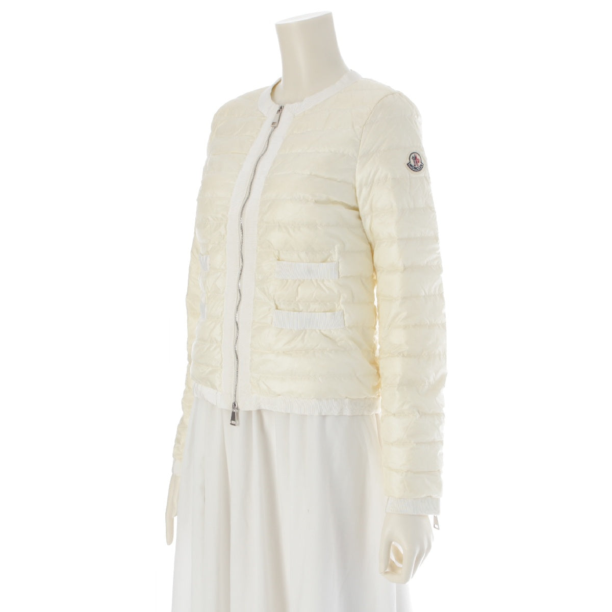 MONCLER ALOSE GIUBBOTTO DOWN No color Nylon jacket down white 0