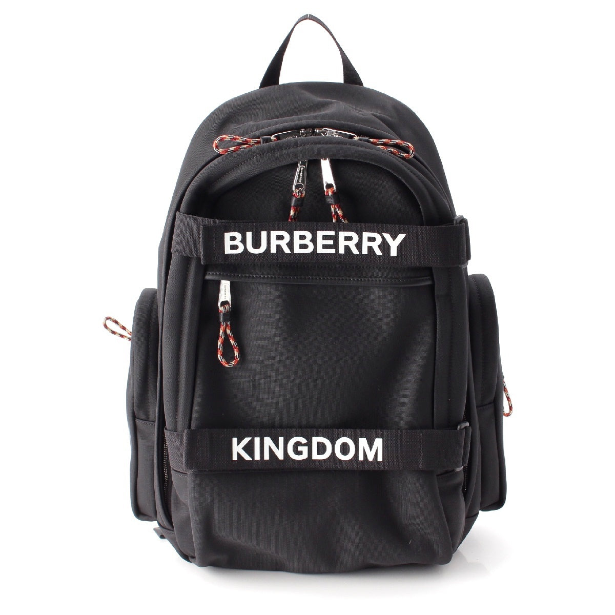 BURBERRY Nylon Logo print Backpack Daypack Backpack black