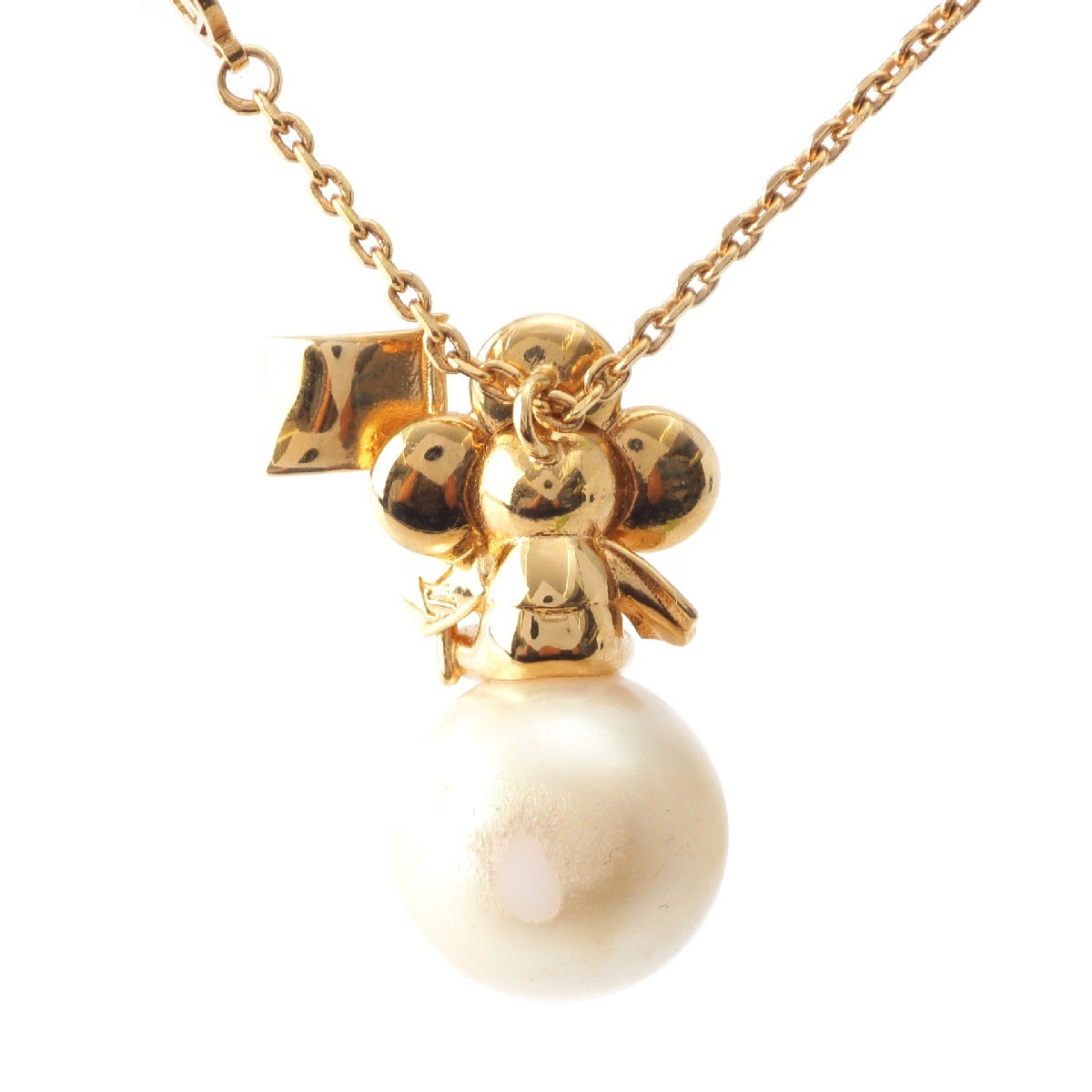 LOUIS VUITTON × Takashi Murakami Collier Vivienne Over the Moon Necklace Accessories M00798 gold