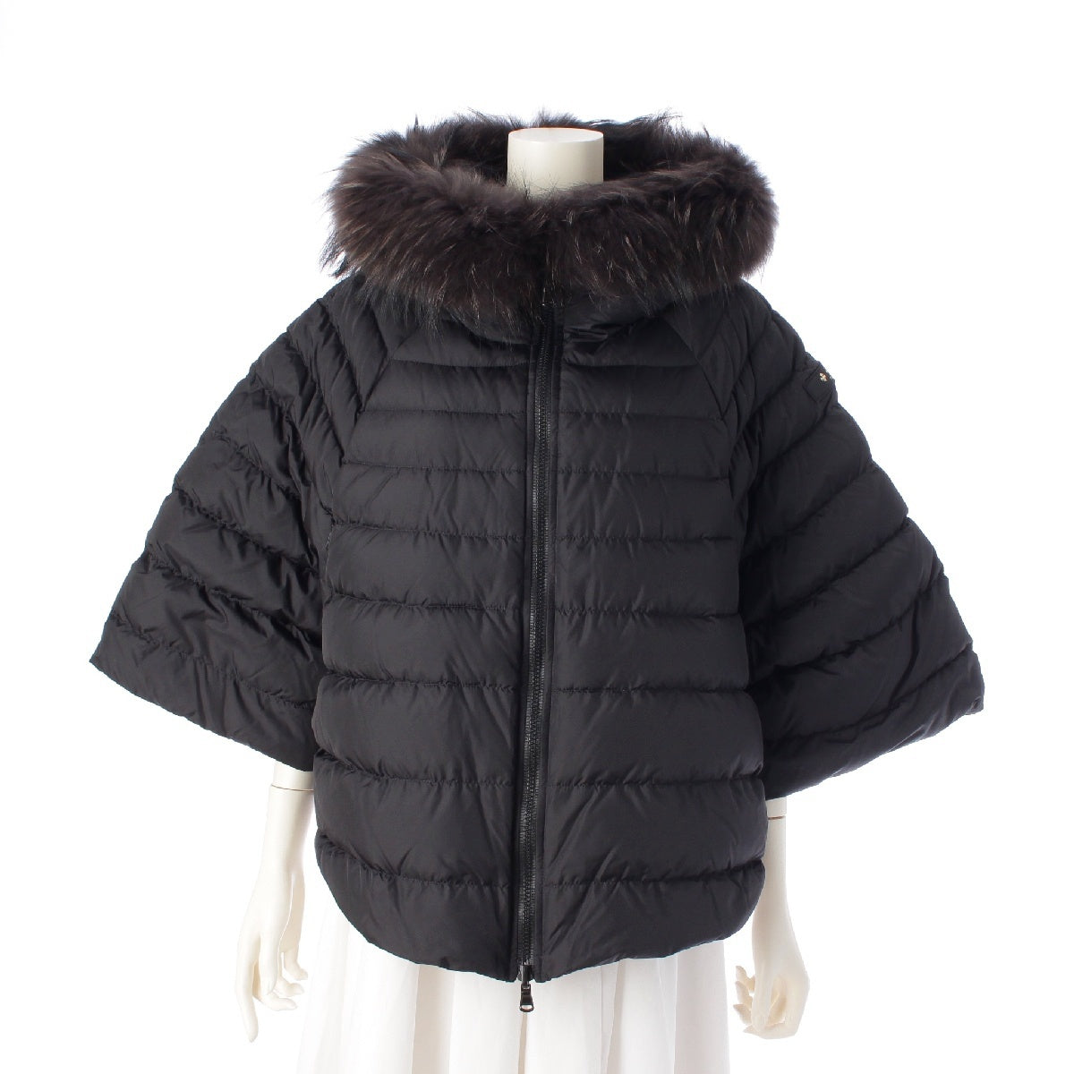 TATRAS down poncho Cape LTAT21A4692 black 2