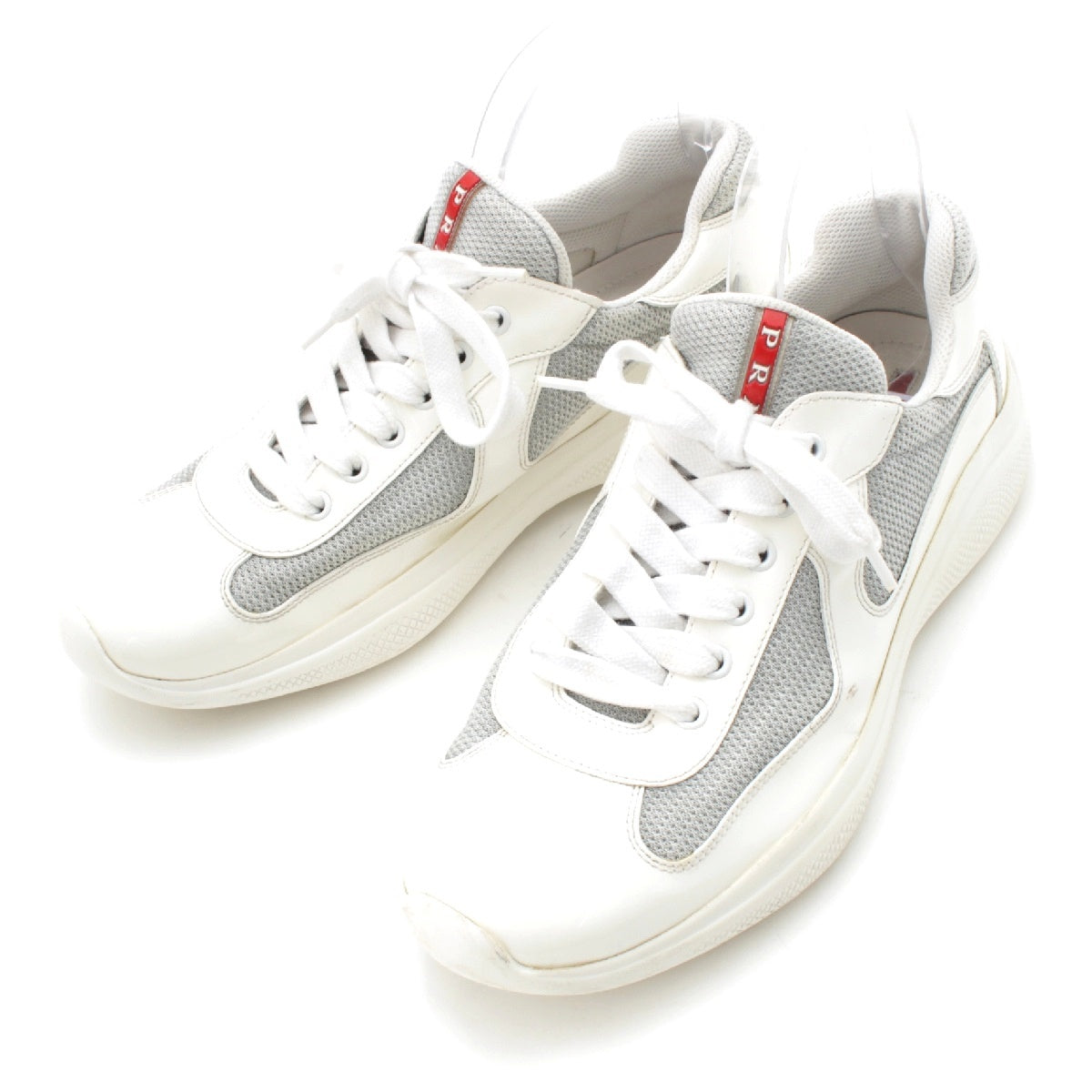 PRADA America's Cup Prada Sport Low Top sneakers Low-cut shoes 4E3400 white 8