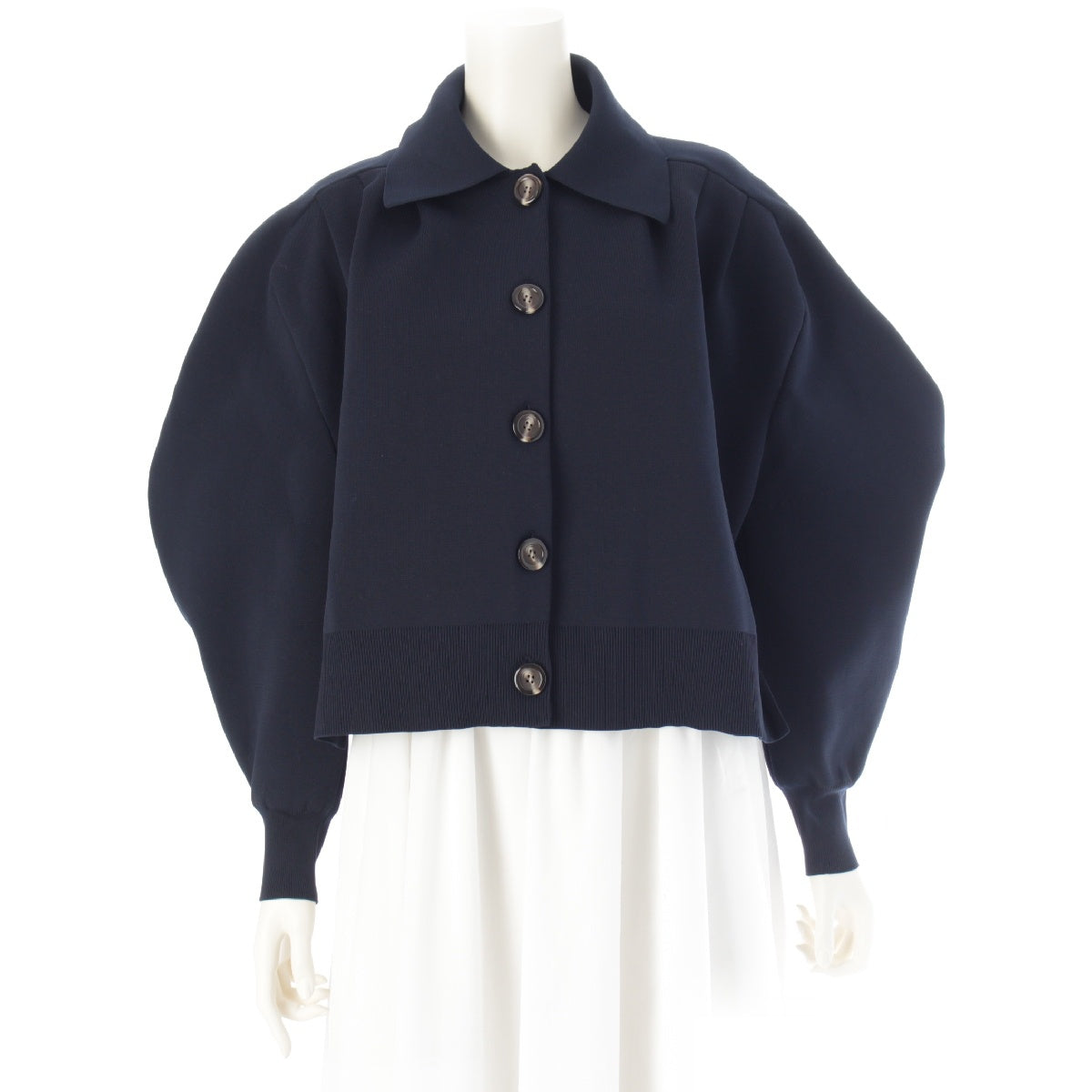 ENFOLD TUCK CARDIGAN cardigan tops 300HS170-0950 Navy 38