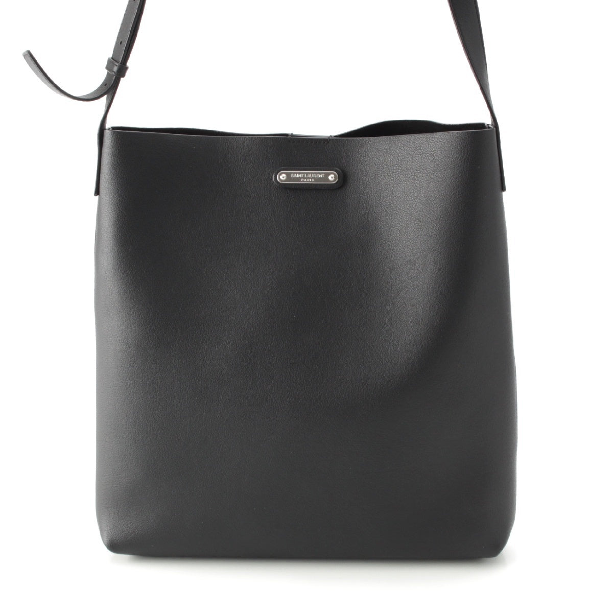 SAINT LAURENT bold leather Messenger bag Crossbody Shoulder Bag 503988 black