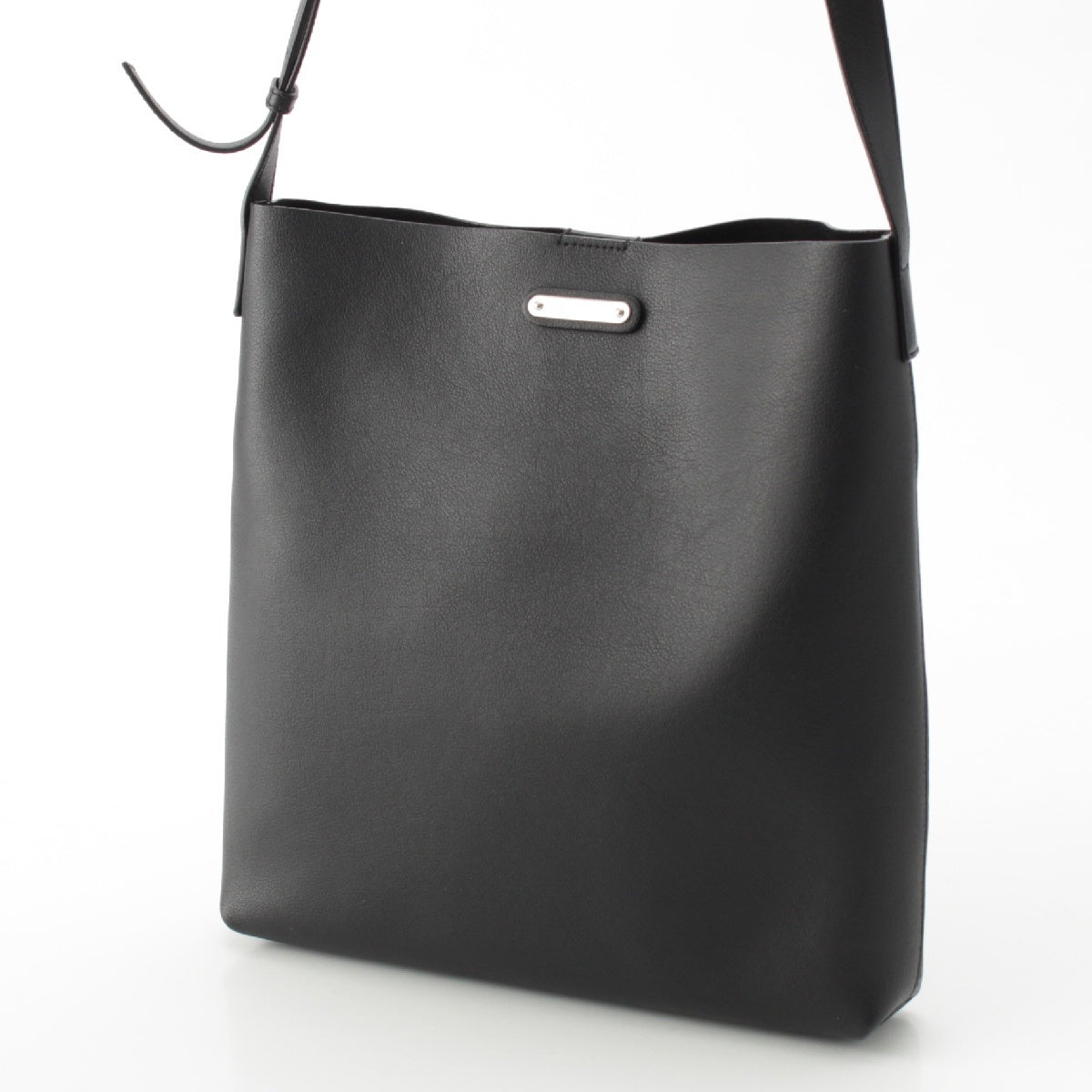 SAINT LAURENT bold leather Messenger bag Crossbody Shoulder Bag 503988 black