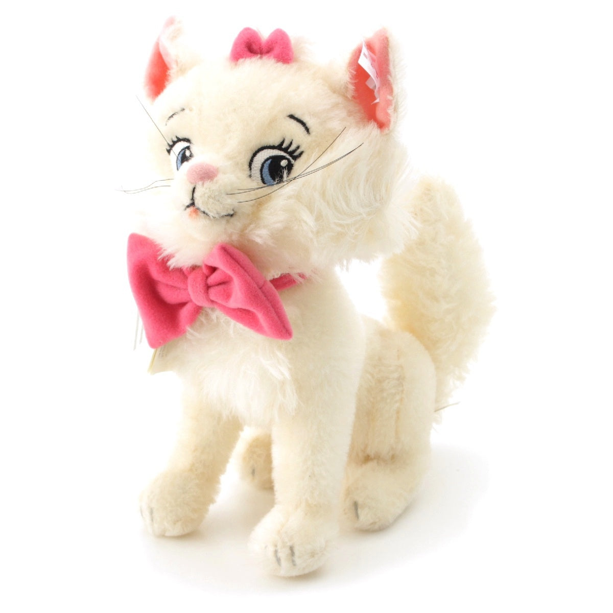 Steiff Disney Limited to 2020 mohair Marie the Aristocats Plush Doll Doll 355554 White pink