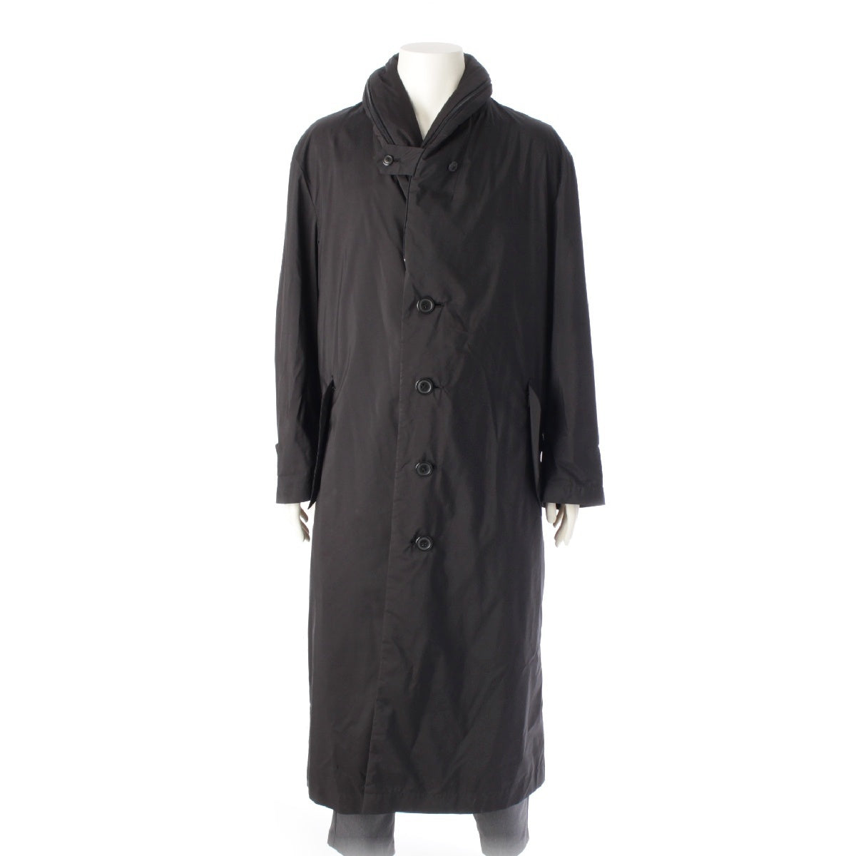 ISSEY MIYAKE MEN 00Stainless Steel Parachute Coat outer ME69-FA153 black M