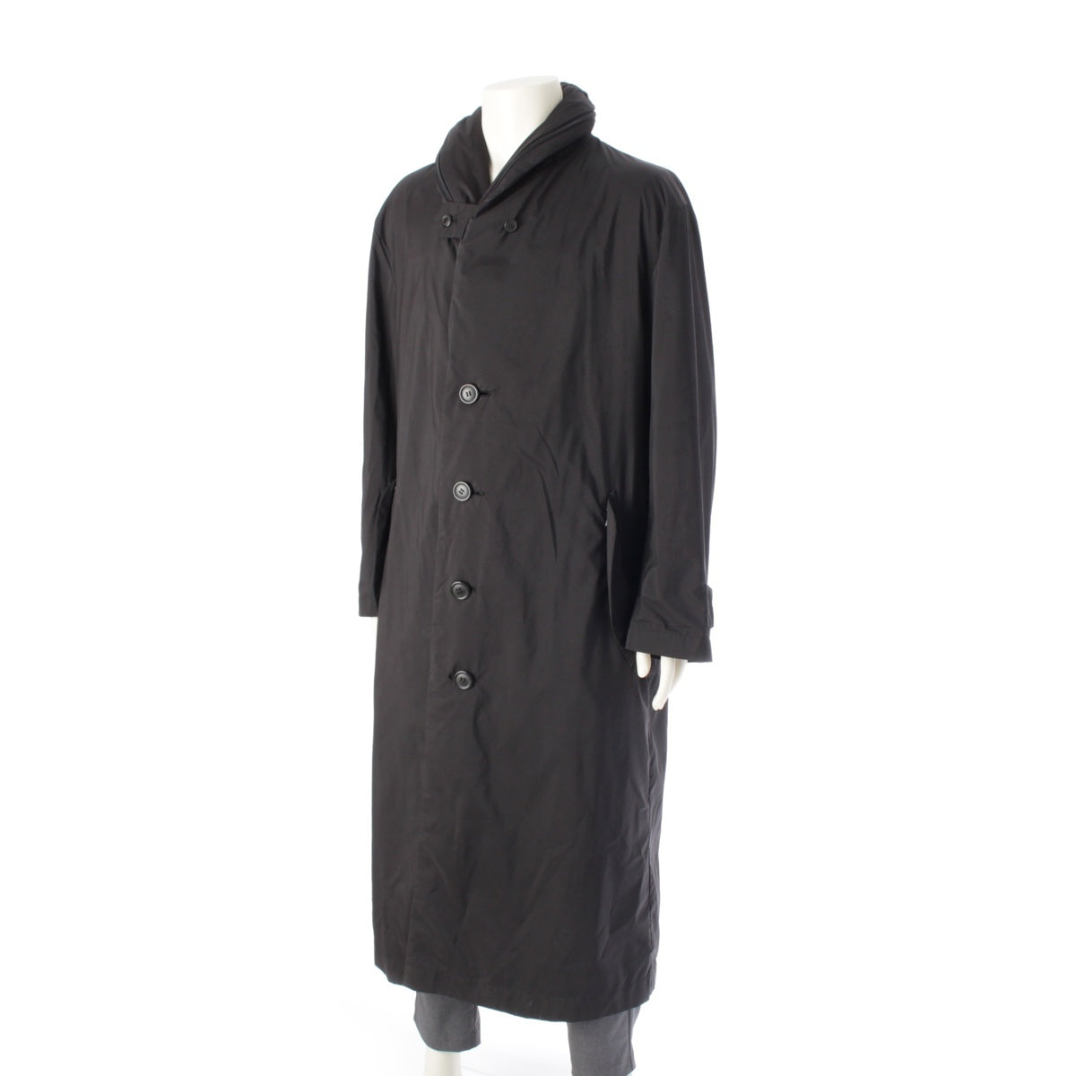 ISSEY MIYAKE MEN 00Stainless Steel Parachute Coat outer ME69-FA153 black M