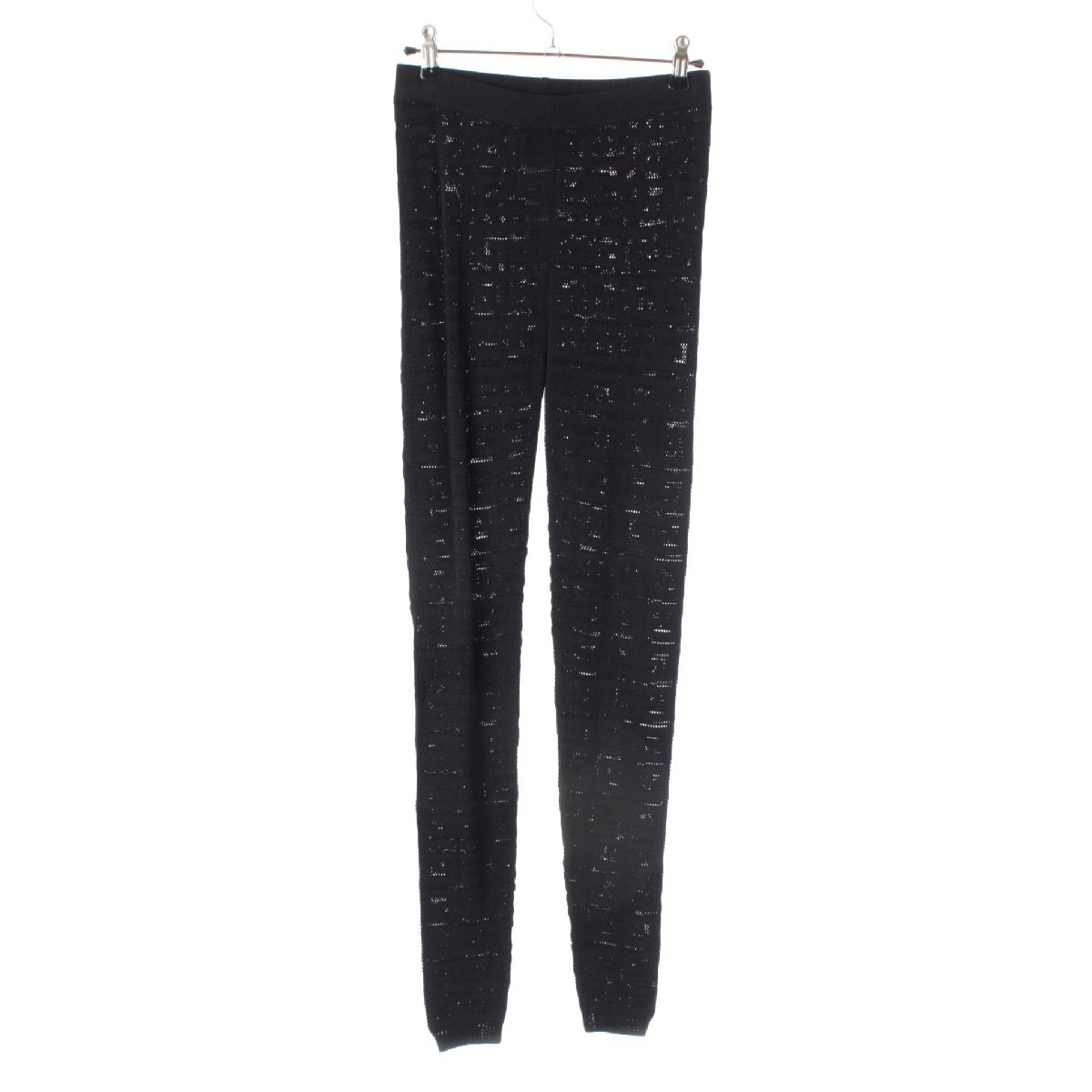 Givenchy Matthew Williams 4G Jacquard Logo Spats Leggings Bottoms BW50S44ZAQ black XS