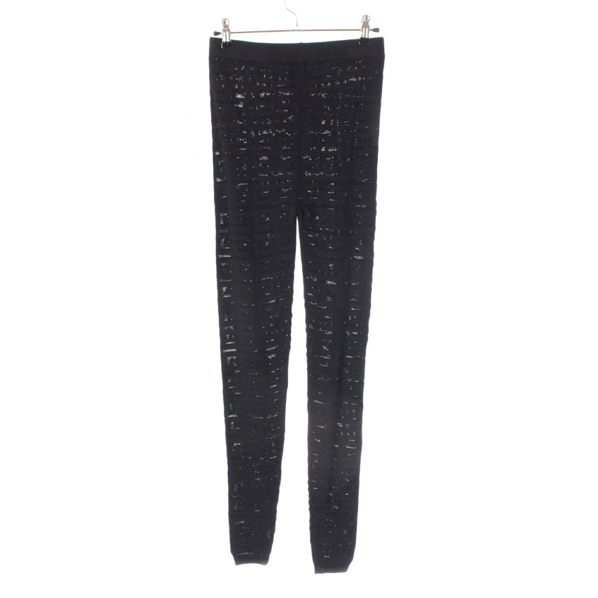 Givenchy Matthew Williams 4G Jacquard Logo Spats Leggings Bottoms BW50S44ZAQ black XS