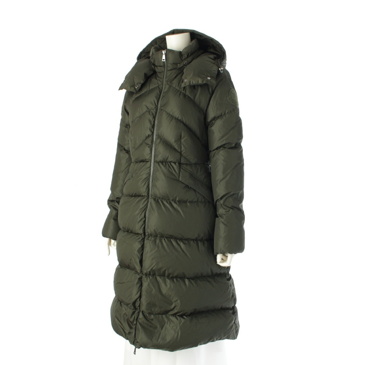 MONCLER 20 years AGOT Hood Long down coat outer khaki 3