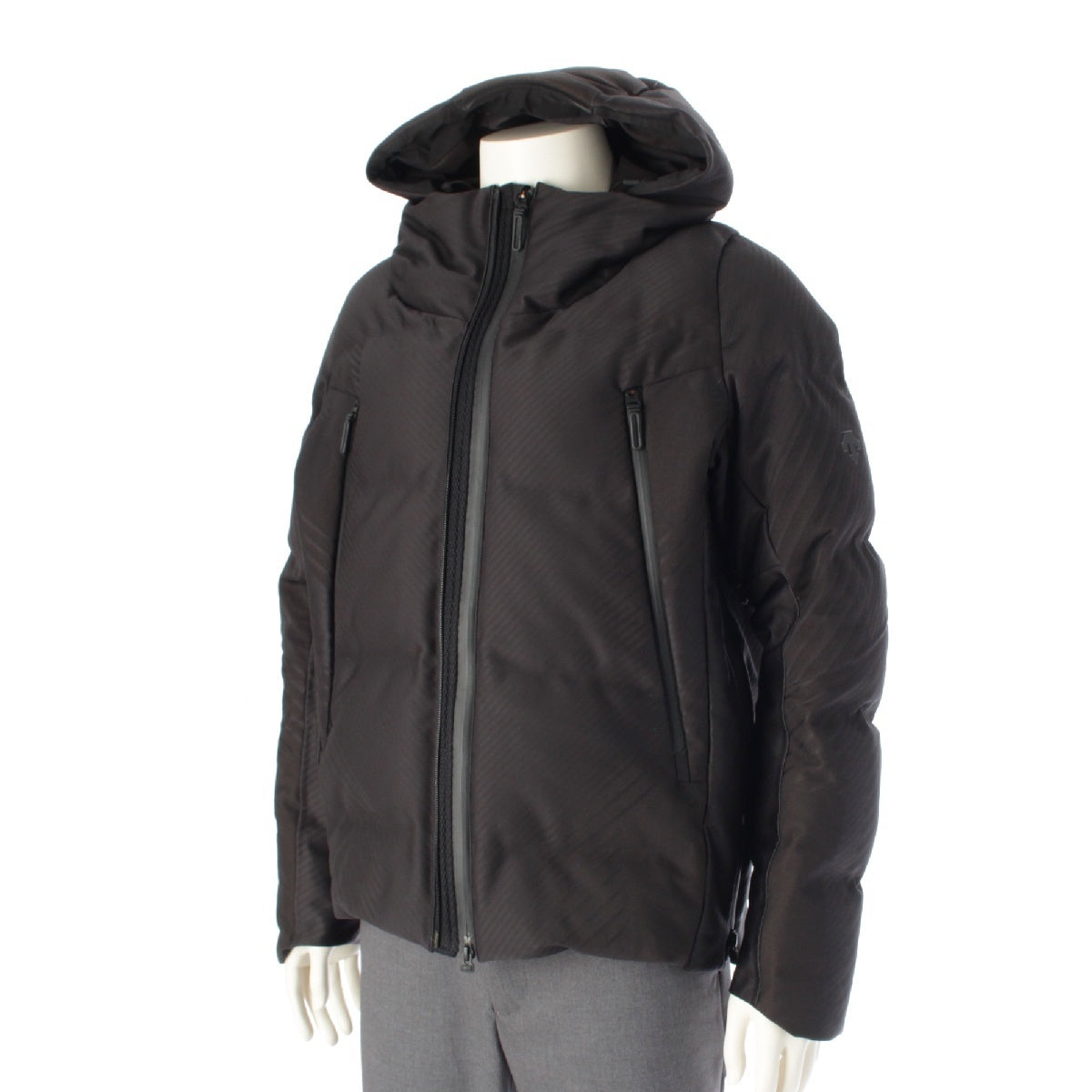 DESCENTE Allterrain Mizusawa Down Crevasse-s Crevasse S hood Down jacket outer DAMUGK35U black M