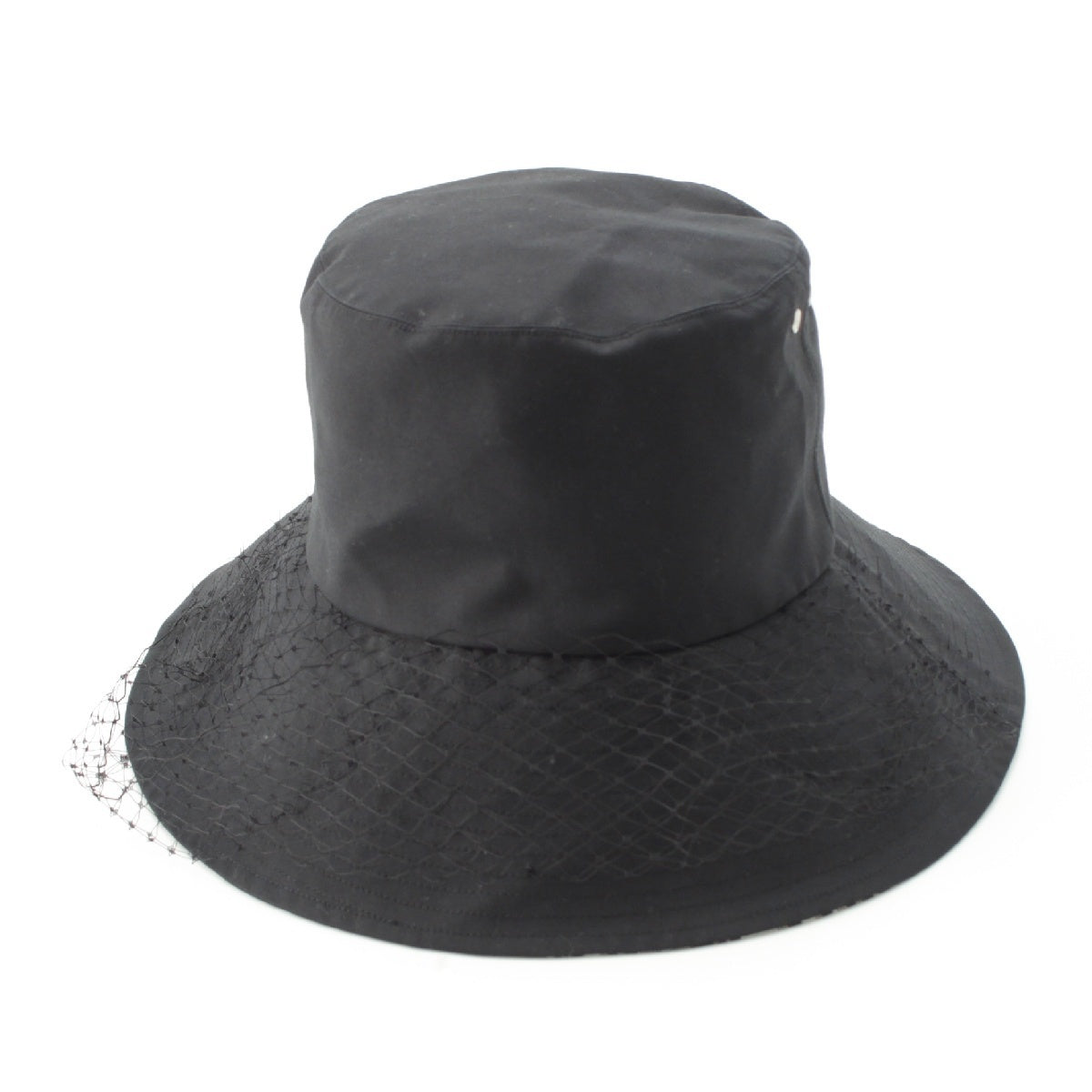 Christian Dior TEDDY-D cotton Oblique lace bucket hat hat 95TDD924G130 Black beige