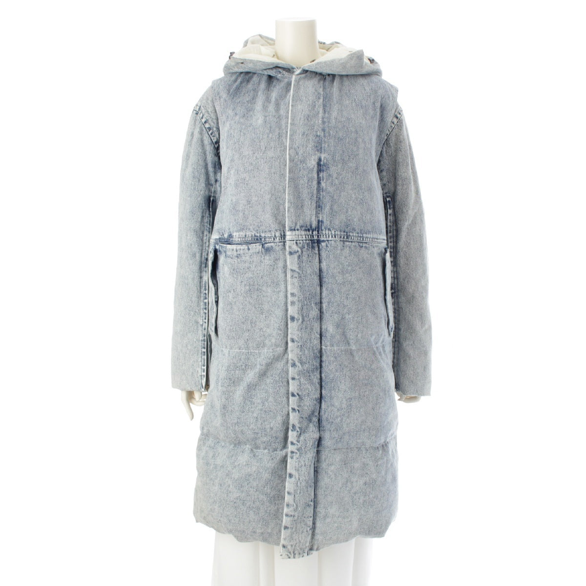 TOGA 19AW PULLA denim 3way coat Down jacket outer Indigo 36