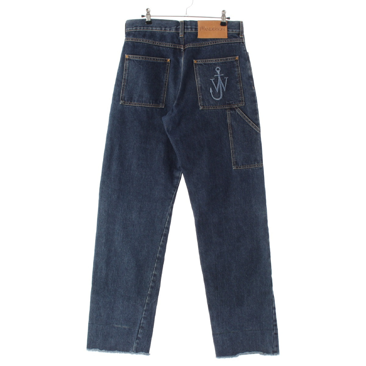J.W.Anderson. cotton Back logo Front pocket Denim pants Jeans bottoms TR00418F Indigo US36 EU46