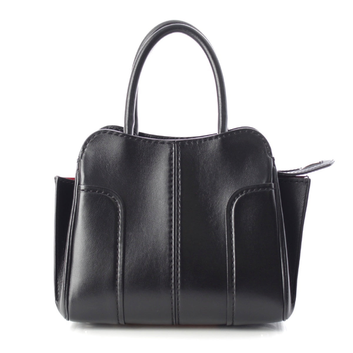 TOD’S Sella leather 2way Shoulder Mini Handbag black
