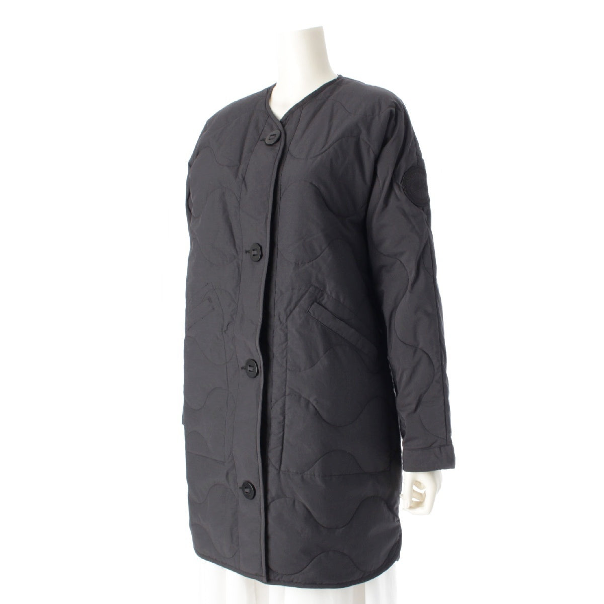 CANADA GOOSE Mayfield quilting down coat outer 3595W black XS