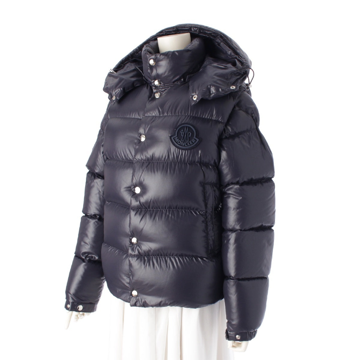 Moncler 2020 TARNOS Down Jacket 2way Vest with Removable Sleeves and Logo Patch Navy 1