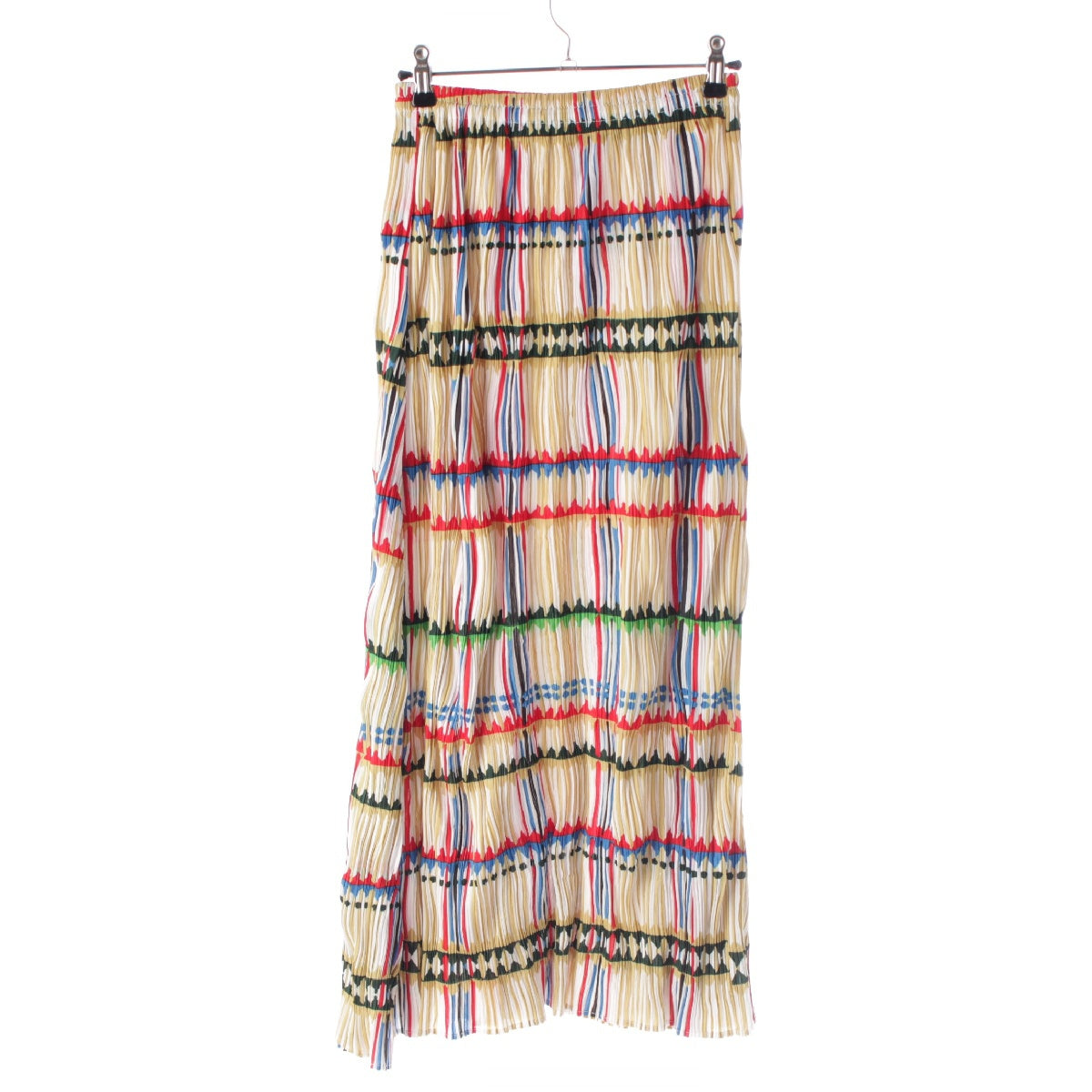 ISSEY MIYAKE Art Print Check skirt Bottoms PP22-JG795 multicolor 3