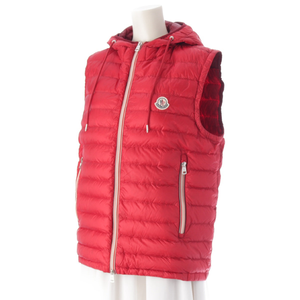 MONCLER 14 years NAPLES zip-up down jacket Best outer Red 2
