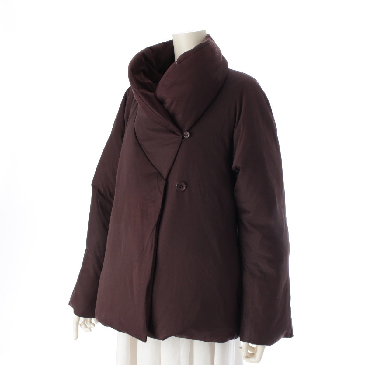 PLEATS PLEASE ISSEY  Down jacket outer PP84-ZA796 Brown 3