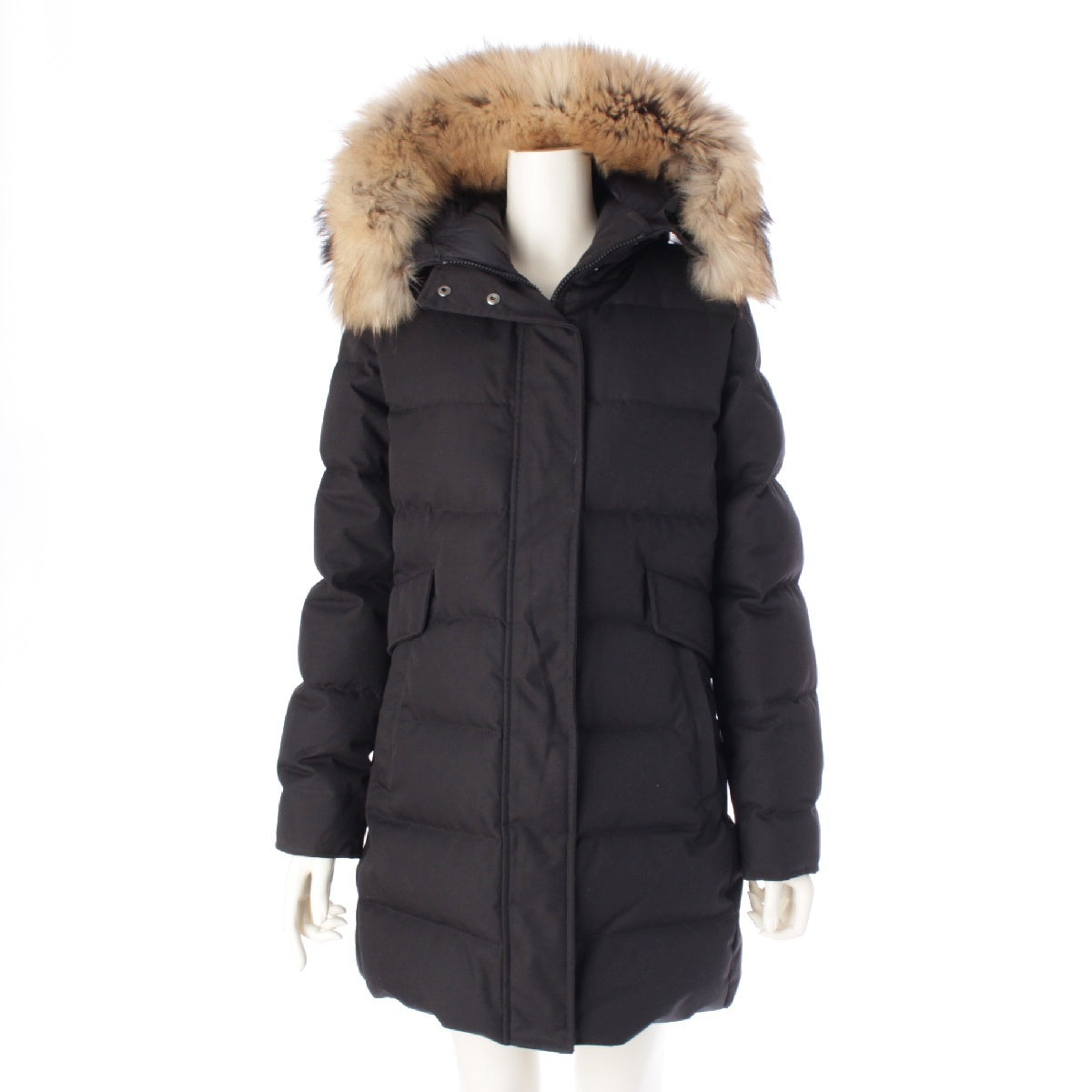 Pyrenex Grenoble Far down coat outer jacket CFU111900059 black 38