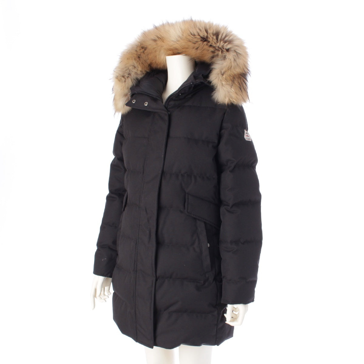 Pyrenex Grenoble Far down coat outer jacket CFU111900059 black 38