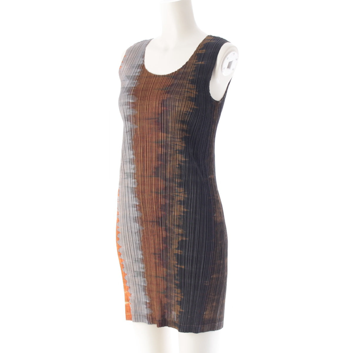 ISSEY MIYAKE Sleeveless total pattern one piece dress PP03-JT516 multicolor 3