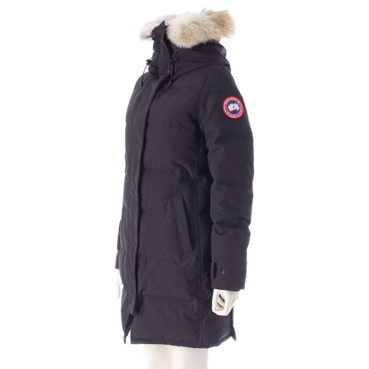 CANADA GOOSE Mackenzie Fur hood down coat outer 2302JL Navy M