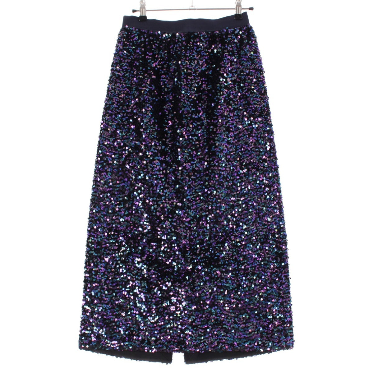Drawer Silk Sequins Elastic waist long skirt Bottoms 6524-299-1771 multicolor 36