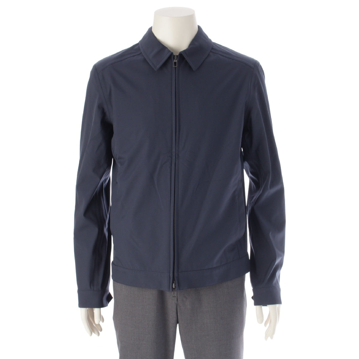 Loro Piana Nylon Microfiber Storm System Blouson Jacket outerwear FAF8297 Navy S