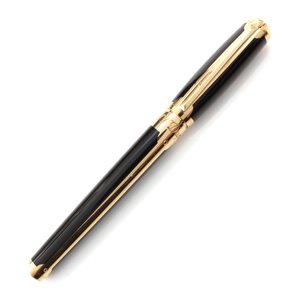 Dupont Bogey Collection Nib K14 fountain pen Stationery and Writing Supplies Black x Gold