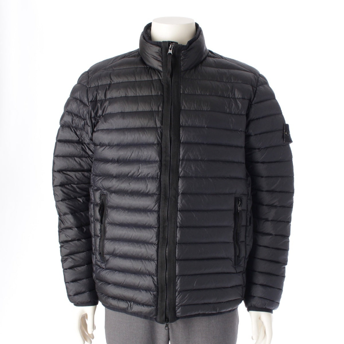 STONE ISLAND Nylon High neck Down jacket outer 791542324 black M